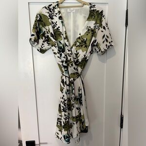 Aritzia Babaton Wrap Dress